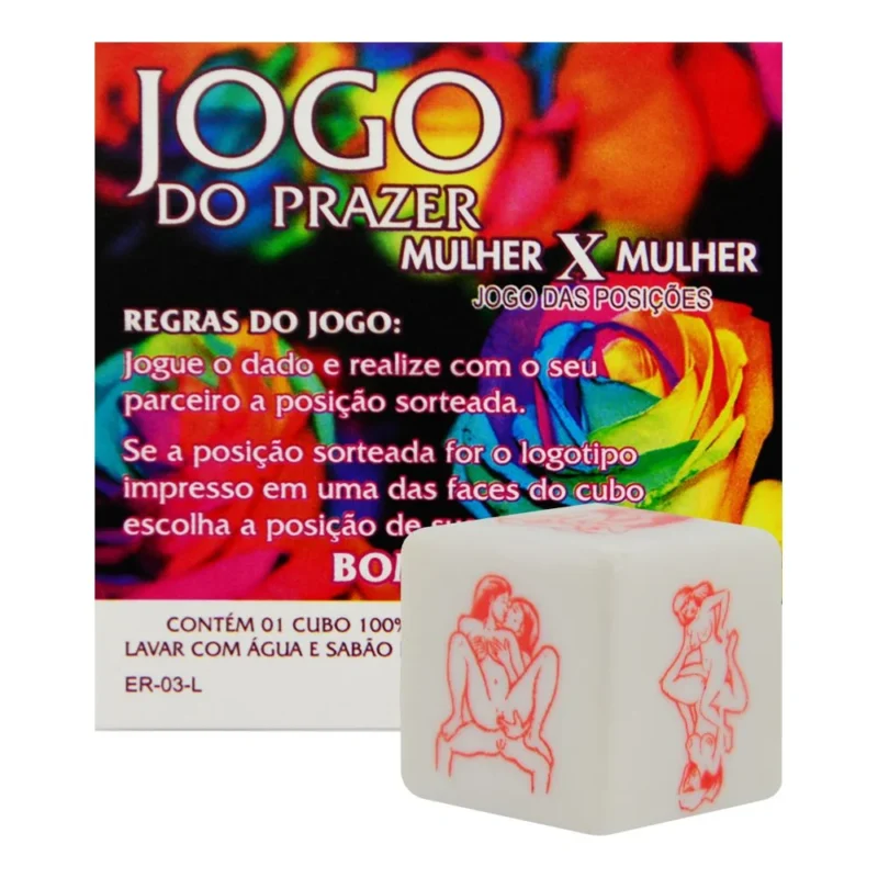 DADO ERÓTICO POSIÇÕES LESBO (MULHER X MULHER)
