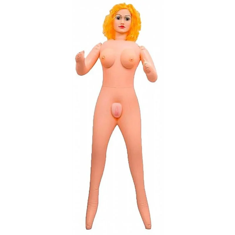 BONECA INFLÁVEL LOIRA C/ VIBRADOR - ALTURA 1,65 cm
