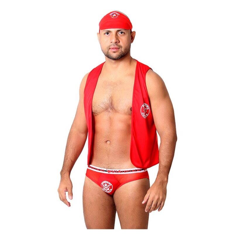 FANTASIA MASCULINA BOMBEIRO - INCÊNDIO DE PRAZER