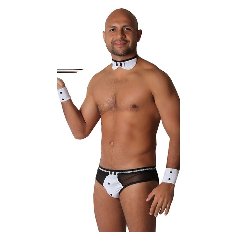FANTASIA MASCULINA GARÇOM - SERVINDO SEU PRAZER MA MESA E NA CAMA