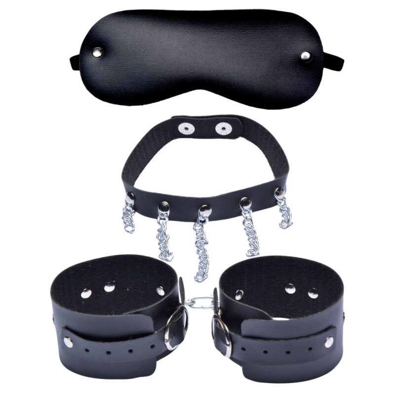 KIT SADO FETICHE COMPLETO - 03 PEÇAS