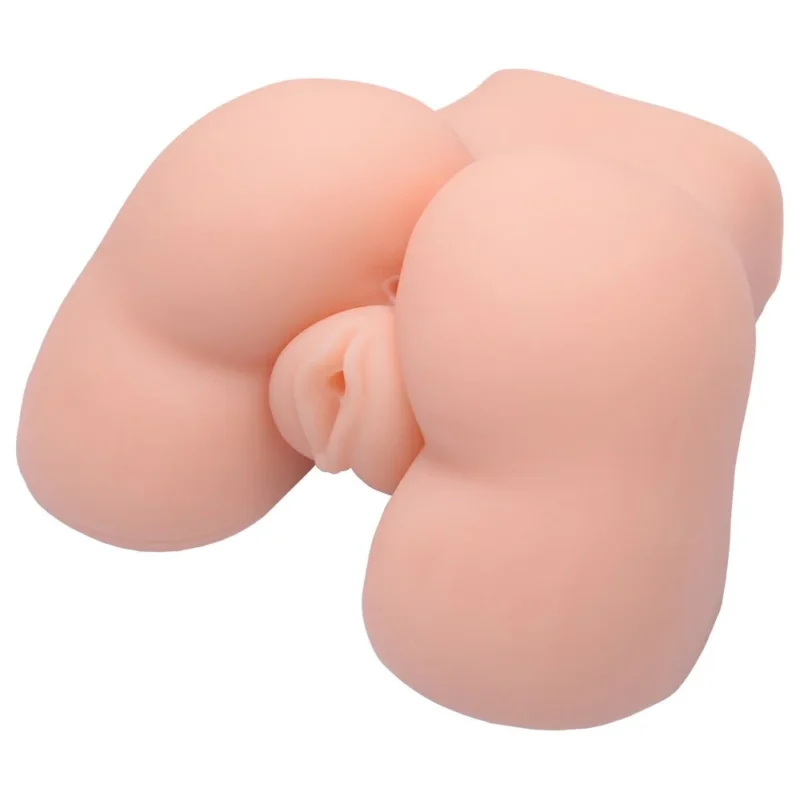 MASTURBADOR EXTRA GRANDE VAGINA E ÂNUS EM CYBERSKIN COM VIBRADOR -  FORMATO BUMBUM - SIMILAR A PELE HUMANA