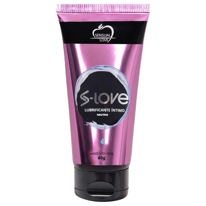 LUBRIFICANTE ÍNTIMO A BASE DE ÁGUA SENSUAL LOVE - NEUTRO 60G