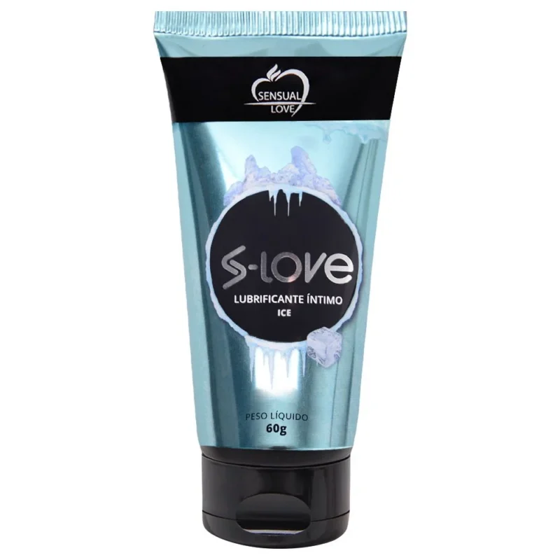 LUBRIFICANTE ÍNTIMO A BASE DE ÁGUA SENSUAL LOVE - ICE PLUS 60G