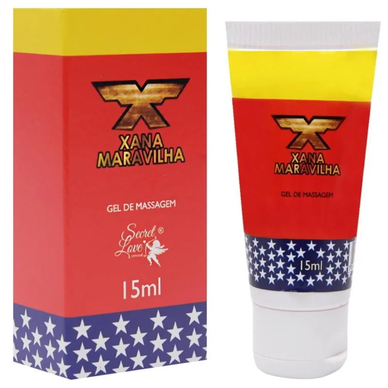 GEL EXCITANTE FEMININO ACELERADOR DE ORGASMOS 3 EM 1  XANA MARAVILHA