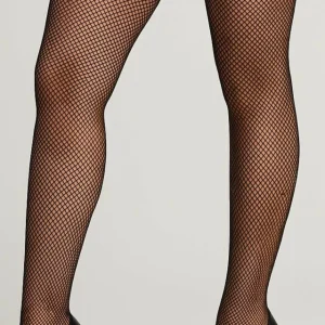 MEIA ARRASTÃO 7/8 ALTÍSSIMO LUXO COM DETALHES EM CIRRÊ - PRETA