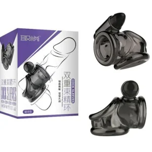 ANEL PENIANO DUPLO COM VIBRAÇÃO