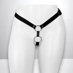 CINTA PENIANA AJUSTÁVEL COM DOIS ANÉIS