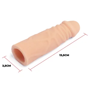 CAPA PENIANA EM CYBERSKIN BIGGER MAN 13,5 x 3,5 cm