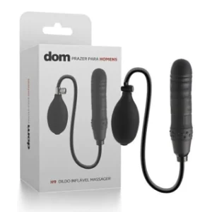 PLUG ANAL E MASSAGEADOR DE PRÓSTATA INFLÁVEL- DOM PRAZER PARA HOMENS