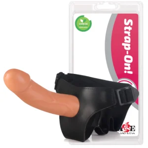 PÊNIS SUPER REALÍSTICO COM CINTA REFORÇADA 20 X 4 CM