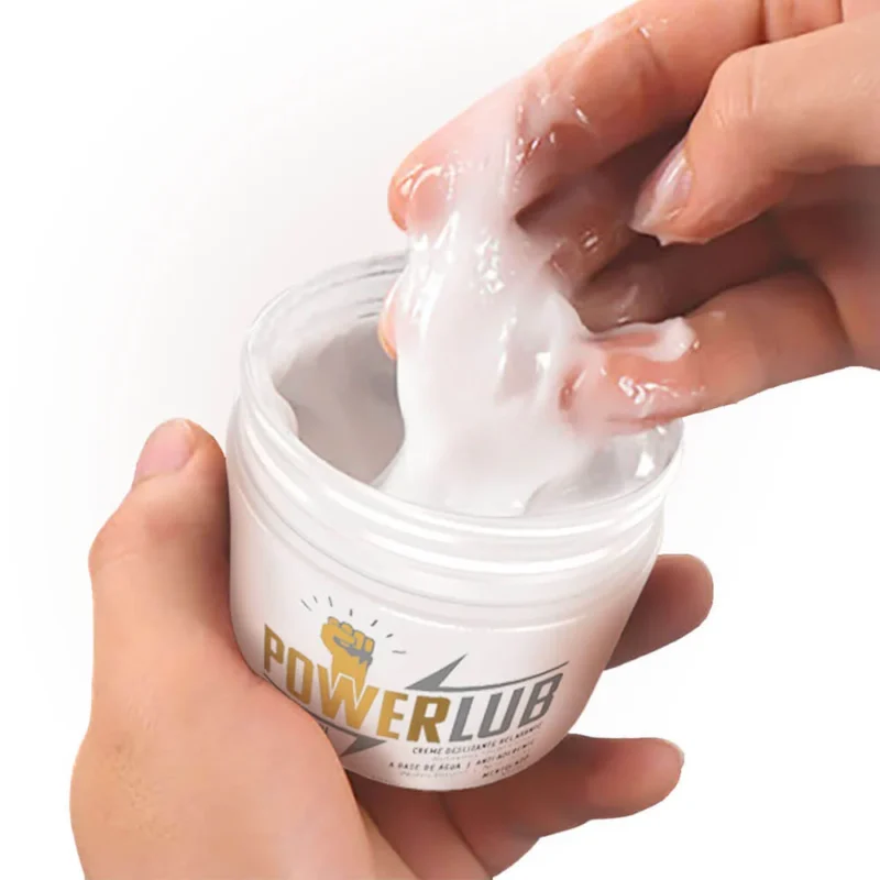 LUBRIFICANTE POWE LUB SUPER PARA FISTING A BASE DE ÁGUA COM ÓLEO DO COCO - 250g