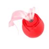 VIBRADOR MASSAGEADOR DE CLITÓRIS RECARREGÁVEL USB - ROSA VERMELHA