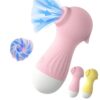 VIBRADOR RECARREGÁVEL ESTIMULADOR DE CLITÓRIS - COMPACTO E SILENCIOSO- CORES VARIADAS