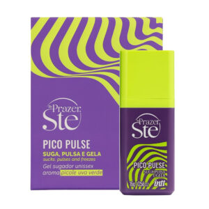 PICO PULSE GEL SUGADOR UNISSEX BY PRAZER STE 16G - INTT - PICOLÉ DE UVA VERDE