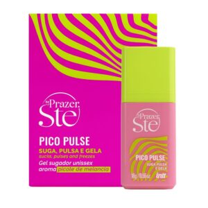 PICO PULSE GEL SUGADOR UNISSEX BY PRAZER STE 16G - INTT - PICOLÉ DE MELANCIA