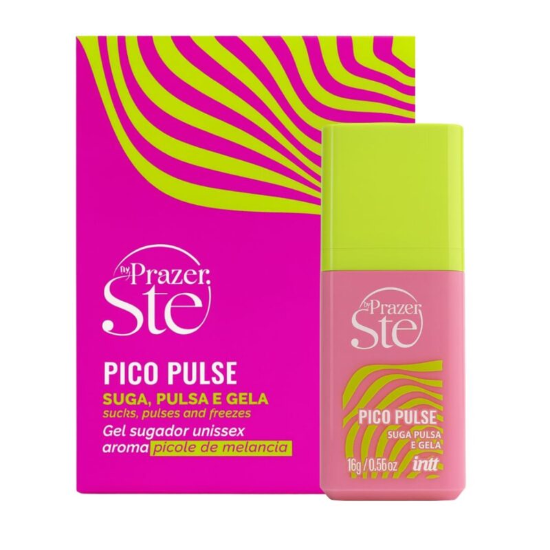 PICO PULSE GEL SUGADOR UNISSEX BY PRAZER STE 16G - INTT - PICOLÉ DE MELANCIA