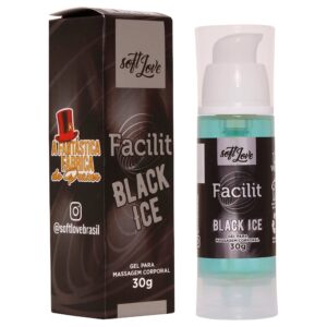 ANESTÉSICO ANAL GEL DESSENSIBILIZANTE VEGANO - FACILIT BLACK ICE - 30G