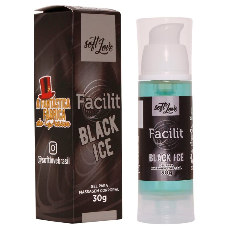 ANESTÉSICO ANAL GEL DESSENSIBILIZANTE VEGANO - FACILIT BLACK ICE - 30G