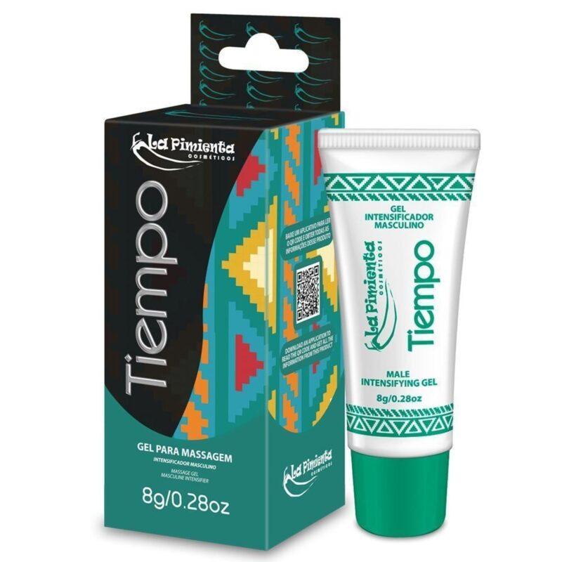 PROLONGADOR DE EREÇÃO E ESTIMULANTE MASCULINO -  TIEMPO - 8G