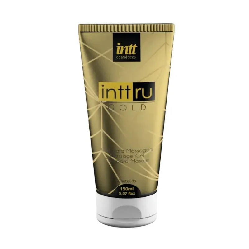 GEL DESLIZANTE RU GOLD PARA MASSAGEM NURU DA INTT COSMÉTICOS - 15OML