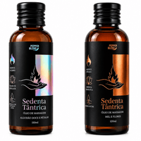 ÓLEO DE MASSAGEM SEDENTA TÂNTRICA 120ML - MEL E FLORES OU ALDOÃO DOCE E PÉTALAS