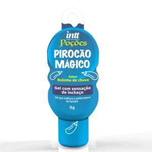 PROLONGADOR DE EREÇÃO E ESTIMULANTE MASCULINO BEIJÁVEL PIROCÃO MÁGICO - INTT COSMÉTICOS - 15G