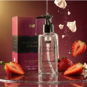GEL SUCULENTA DA INTT COSMÉTICOS - GEL DESLIZANTE QUE IMITA A LUBRIFICAÇÃO NATURAL DA MULHER - AROMA MERENGUE