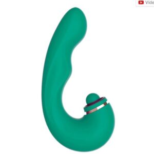 VIBRADOR PENETRÁVEL COM BOLINHA PULSADORA PARA CLITÓRIS