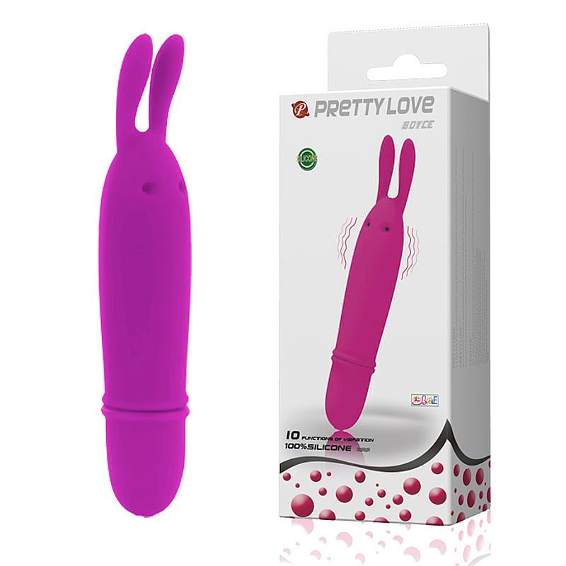 VIBRADOR MINI ORELHAS DE COELHO - ESTIMULADOR CLITORIANO