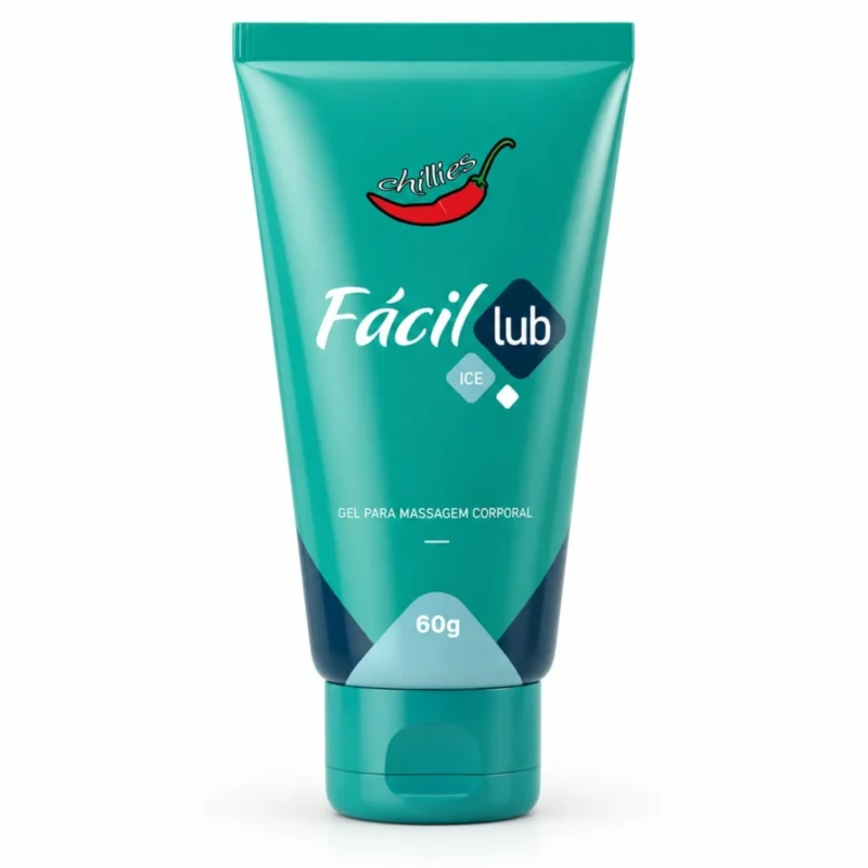 LUBRIFICANTE ÍNTIMO FÁCIL LUB ICE - EFEITO REFRESCANTE - 60G