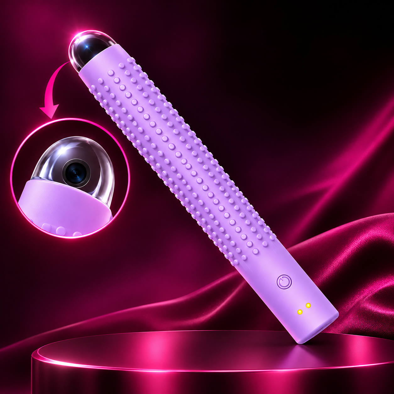 Dispositivo Lavanda com Câmera Neon