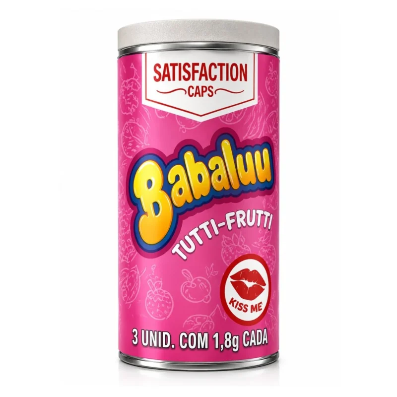 BOLINHA EXPLOSIVA EXCITANTE BEIJÁVEIS BABALUU DE TUTTI FRUTI